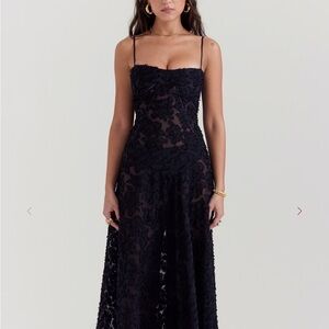 House of CB Black Seren Dress